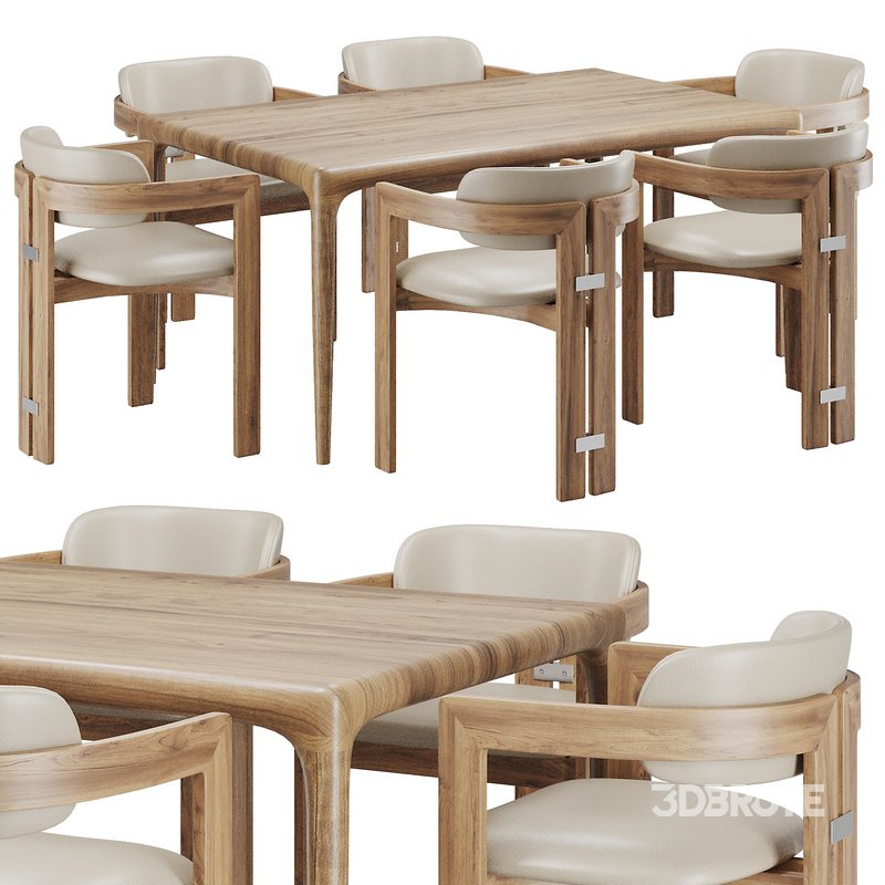 Dinning chair and table91 Image 3