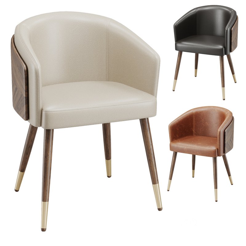 Reeva Upholstered Armchair Image 2