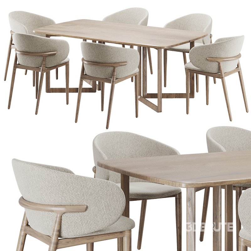 Dinning chair and table94 Image 2