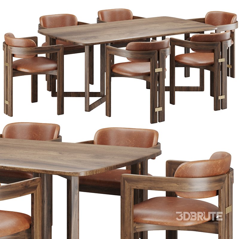 Dinning chair and table92 Image 4