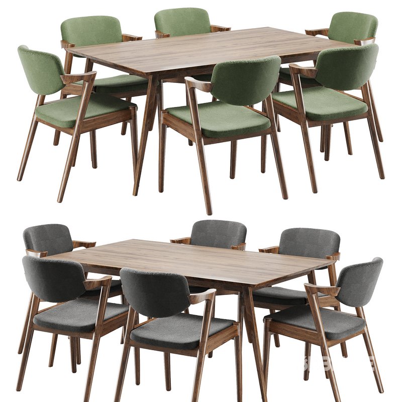 Dinning chair and table98 Image 2