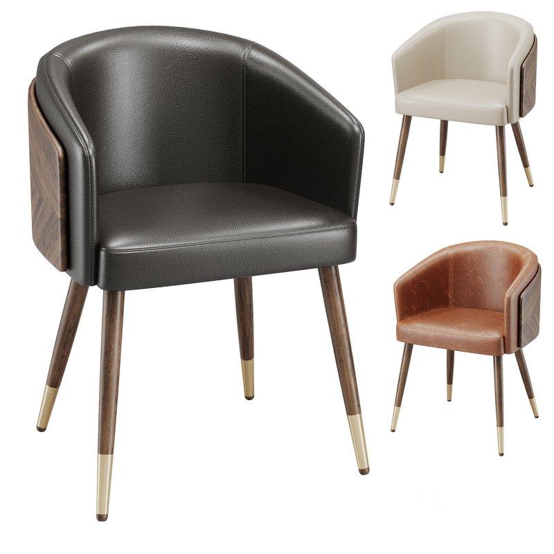 Reeva Upholstered Armchair Image 8