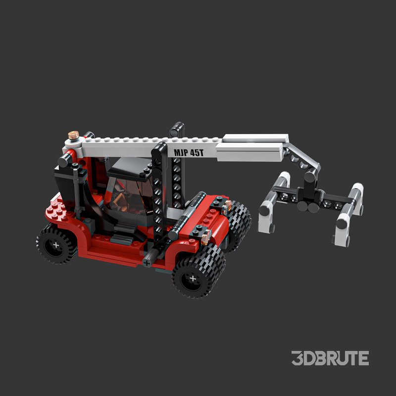 Lego 60336 Forklift truck Image 4