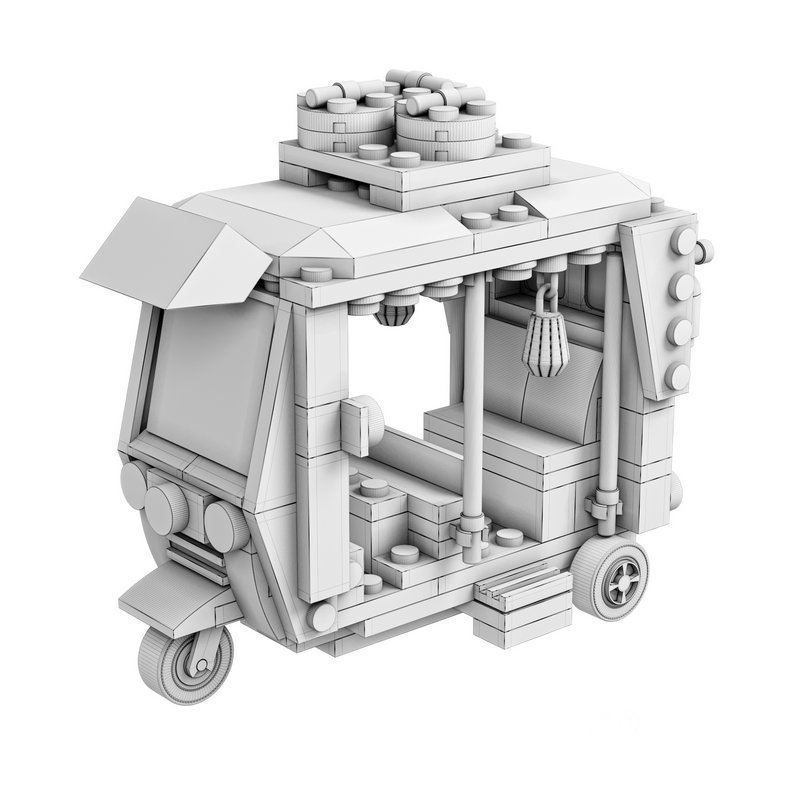 Lego Tuk Tuk Image 6