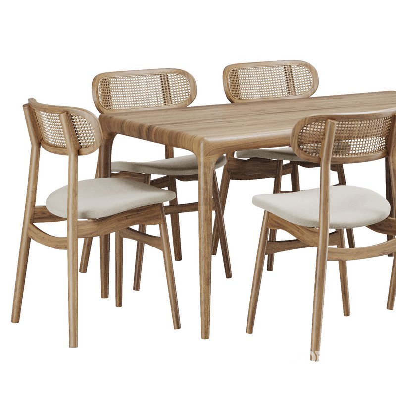 Dinning chair and table105 Image 3