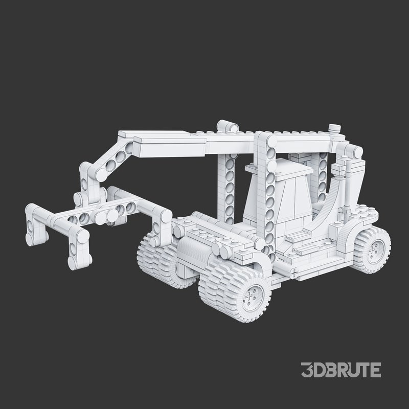 Lego 60336 Forklift truck Image 3