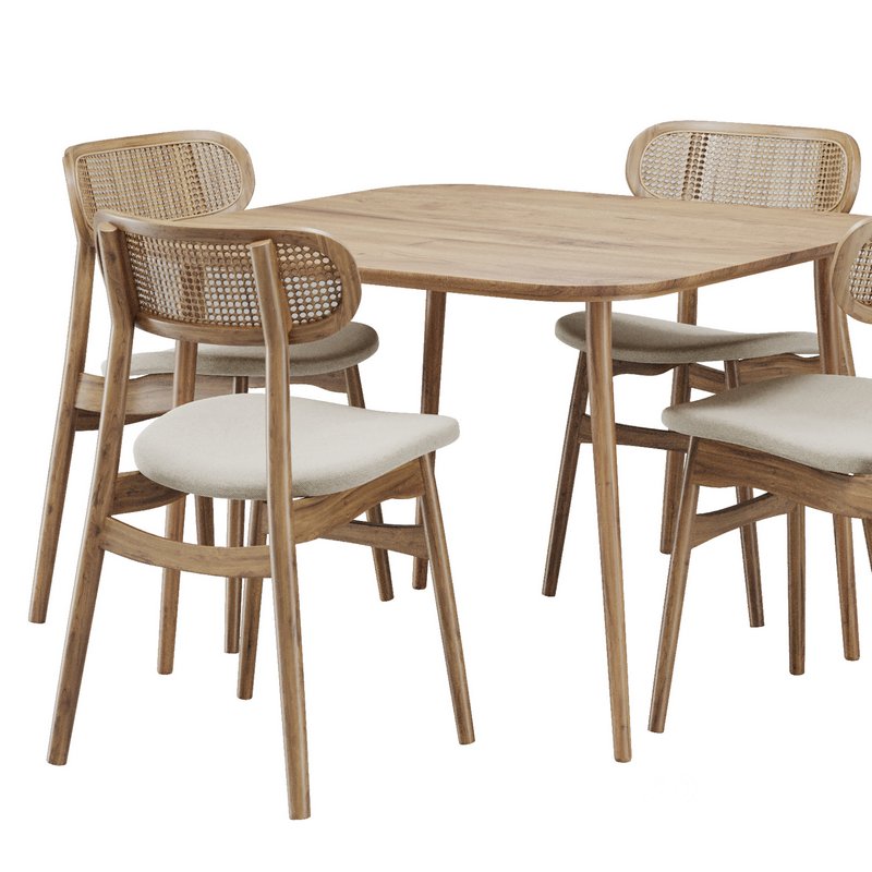 Dinning chair and table104 Image 4