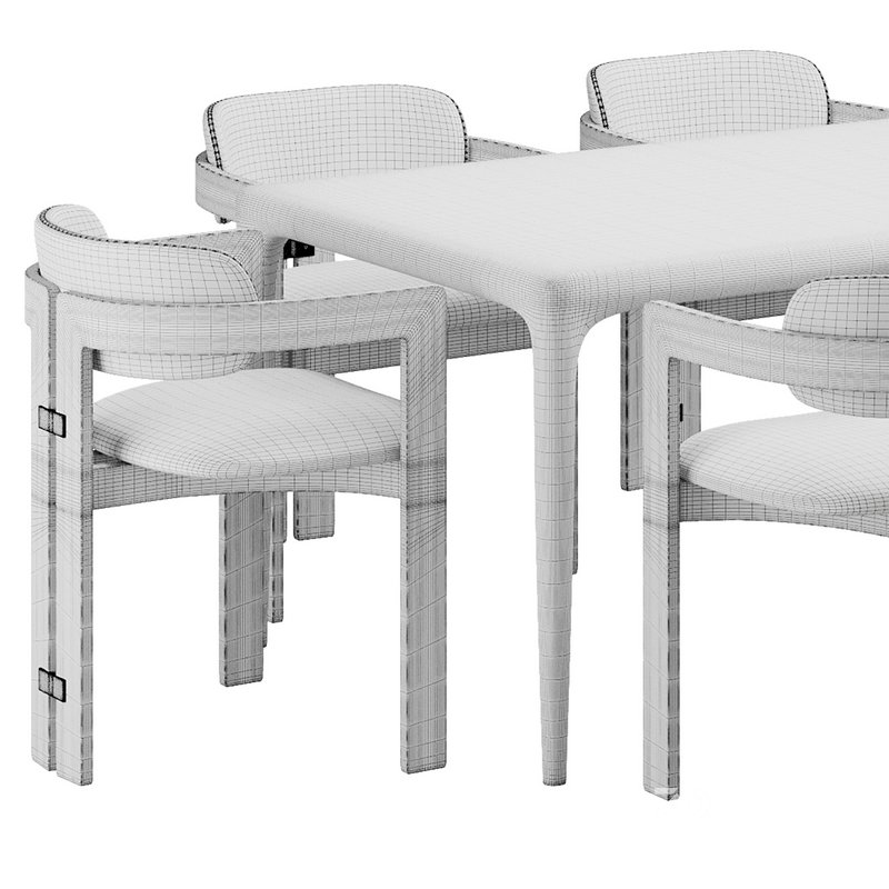 Dinning chair and table91 Image 6