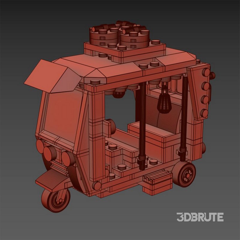 Lego Tuk Tuk Image 7