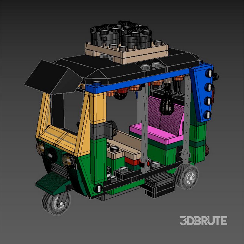 Lego Tuk Tuk Image 8