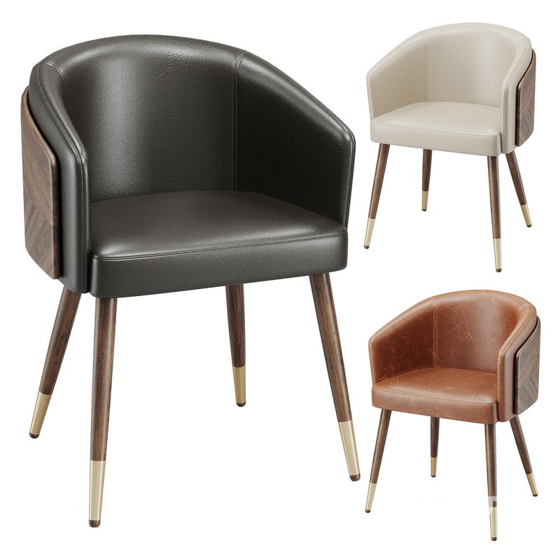 Reeva Upholstered Armchair Image 3