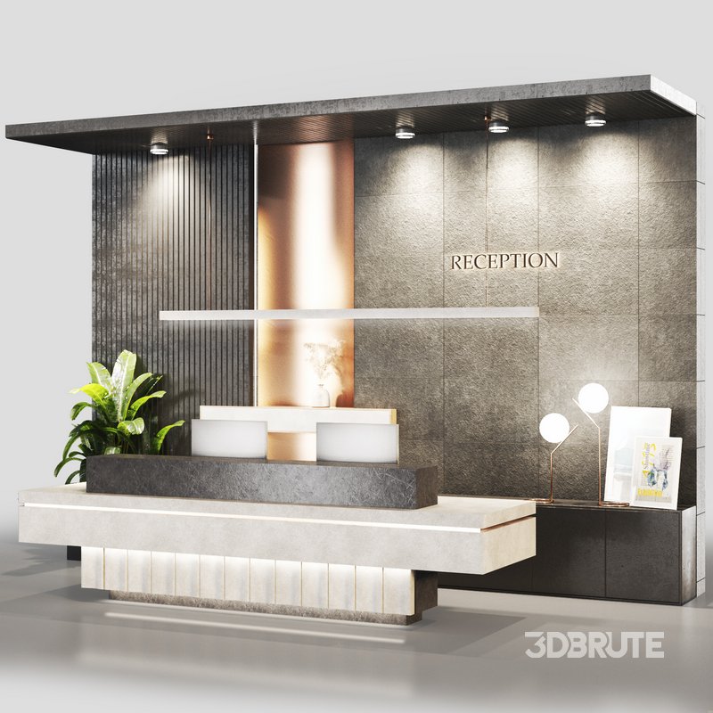 Reception lobby dark theme Image 3