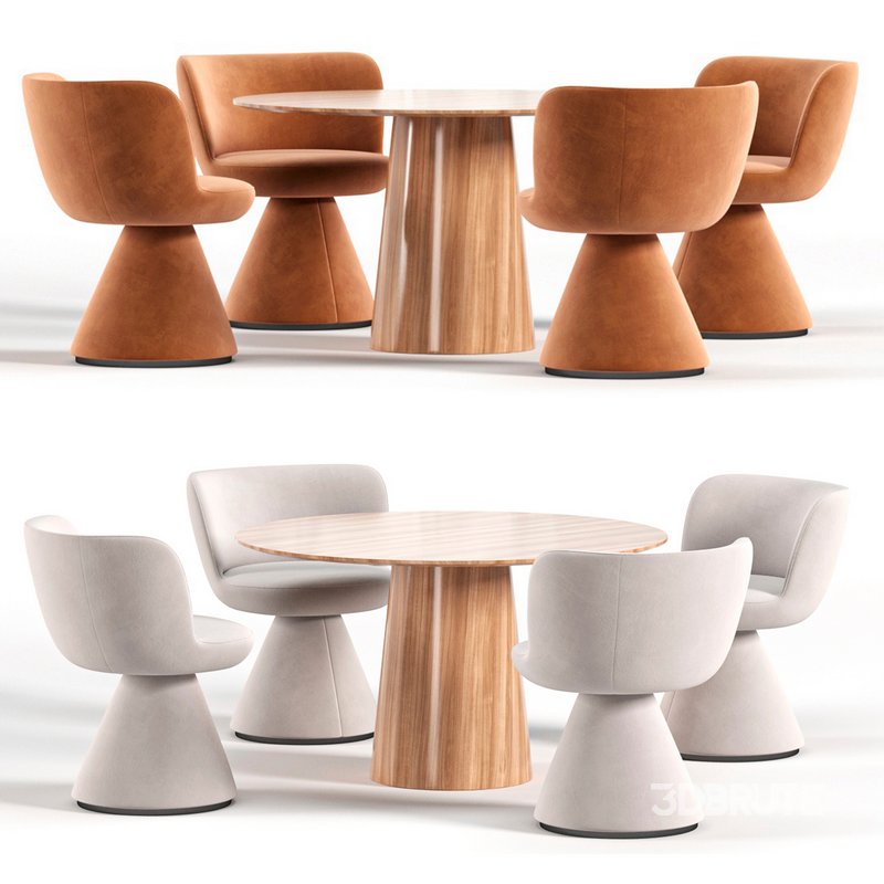 Flair chair and P.O.V. 461 table Image 3