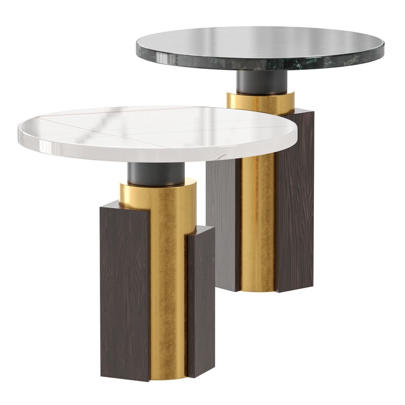 Round_marble_coffee_table Image 1