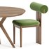 Hippo chair and Table walnut - Thumbnail 4