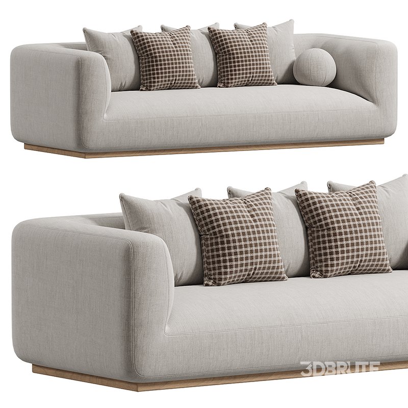 Mabry Sofa Gibson Silver Image 1