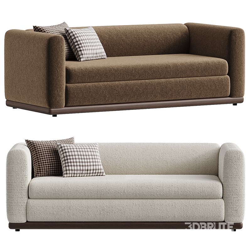 Elizabeth 82 Sofa Surrey Taupe Image 4