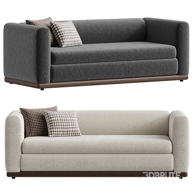 Elizabeth 82 Sofa Surrey Taupe Image 3