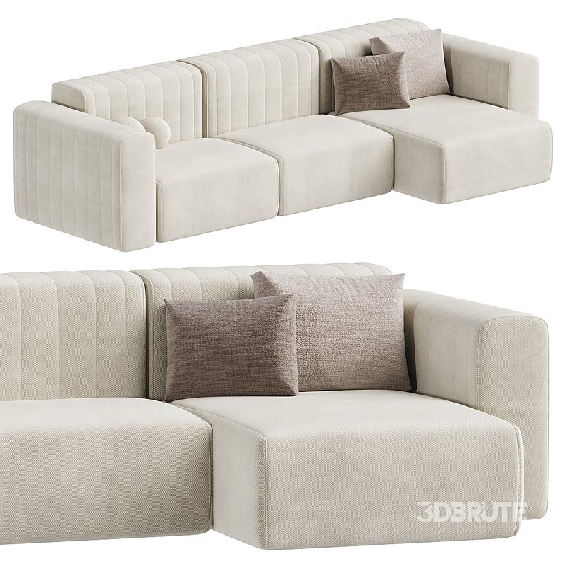 RIFF Sofa with chaise longue By NORR11 Image 1