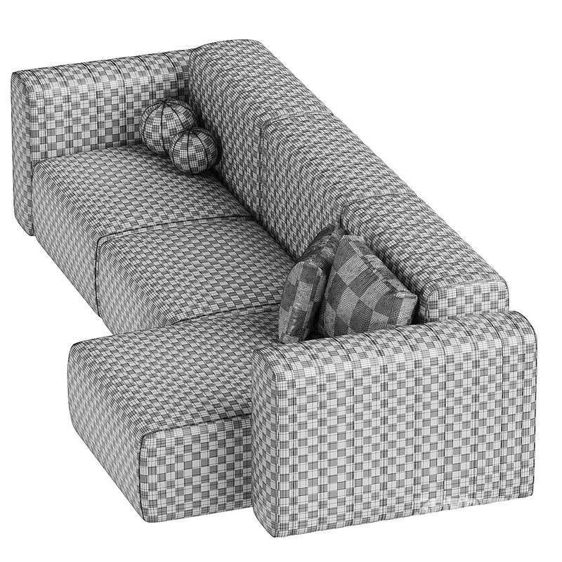 RIFF Sofa with chaise longue By NORR11 Image 2