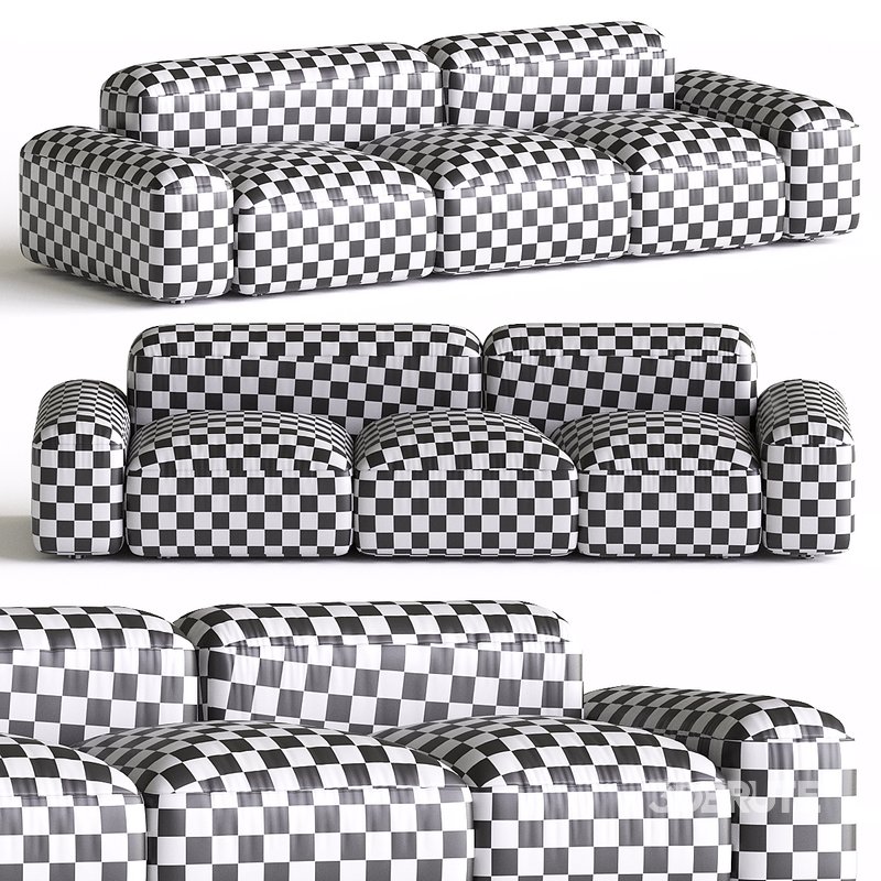 LAPIS 3 seater sofa By AMURA Image 4