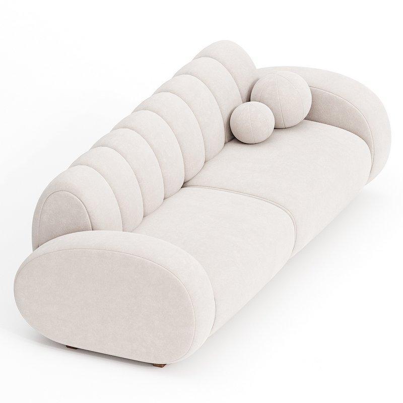 Modern Velvet Cassia Modular Sofa by Caffe Latte Image 2