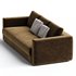 Praddy GLENN ML360 sofa lakier czarny tkanina SAFETY VELVET - Thumbnail 2