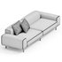 NAVIGLIO Fabric sofa By arflex - Thumbnail 3