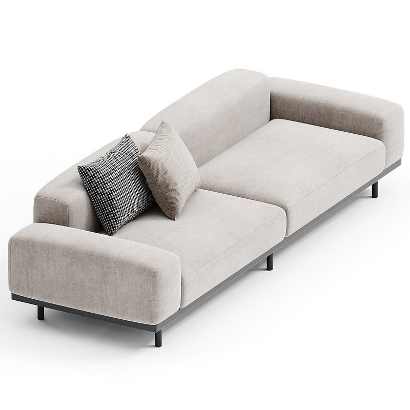 NAVIGLIO Fabric sofa By arflex Image 2