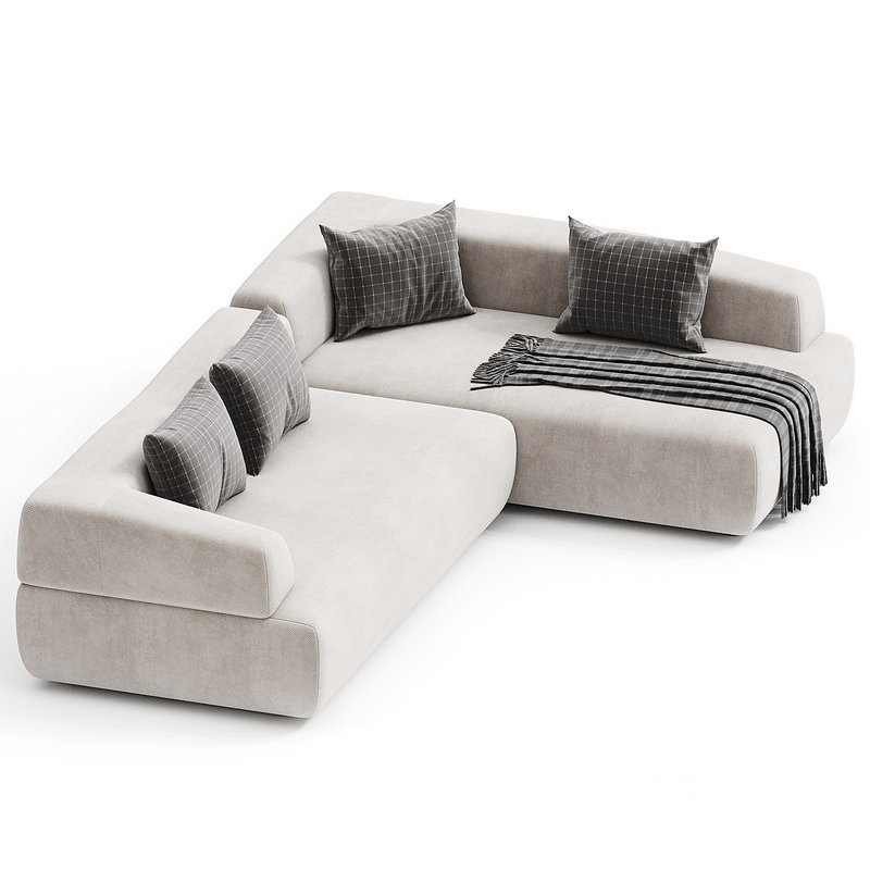ITALO Sofa with chaise longue By Minimomassimo Image 3