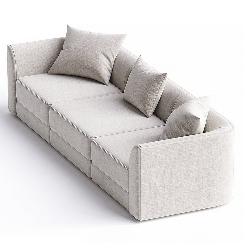 Maura Modular 3 Piece Sofa Image 2