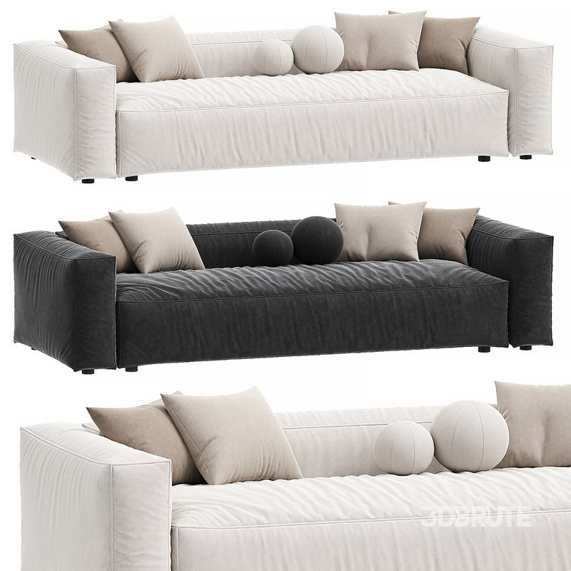 Grand Sofa 3-Seater, Hunter Brown Image 3