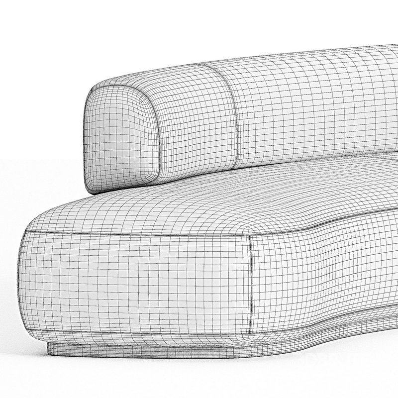 MORADA BUBBLE Curved Sofa Image 3