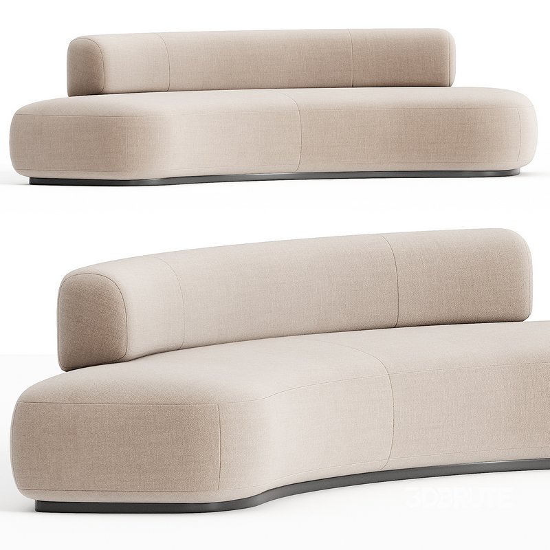 MORADA BUBBLE Curved Sofa Image 1