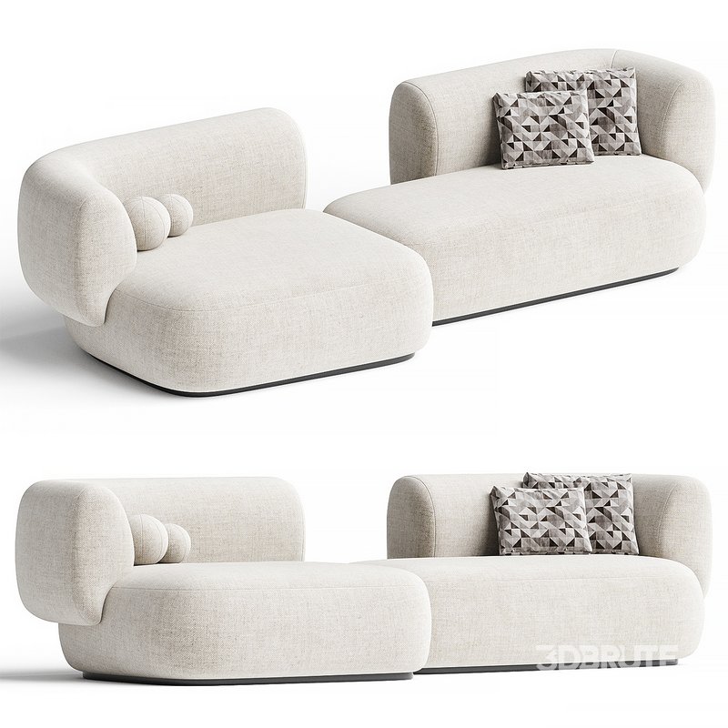 Hug Modular Sofa by Collector 3 Image 1