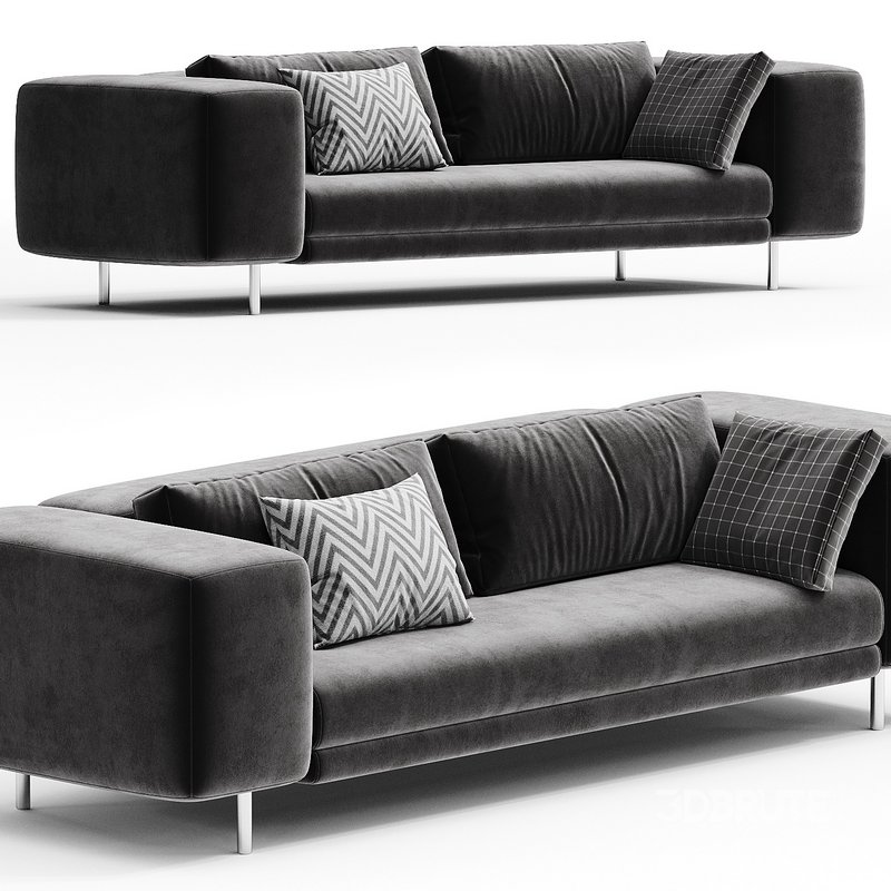 GONG 3 seater sofa By Marzais Cr??ations Image 1