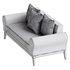 Sofa Koro Velvet Grey - Thumbnail 3