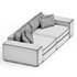 Off White Sofa Eichholtz Vista Grande - Thumbnail 3