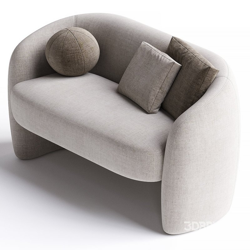 Kearney 60.62” Upholstered Loveseat Image 2