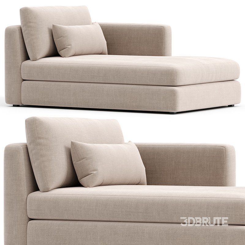 Haywood Right Arm Chaise And A Half Image 1