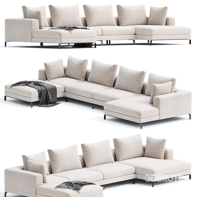 MALIBU Sofa  By Linteloo Image 2