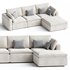 Harmony Modular 4 Piece Ottoman Sectional - Thumbnail 1