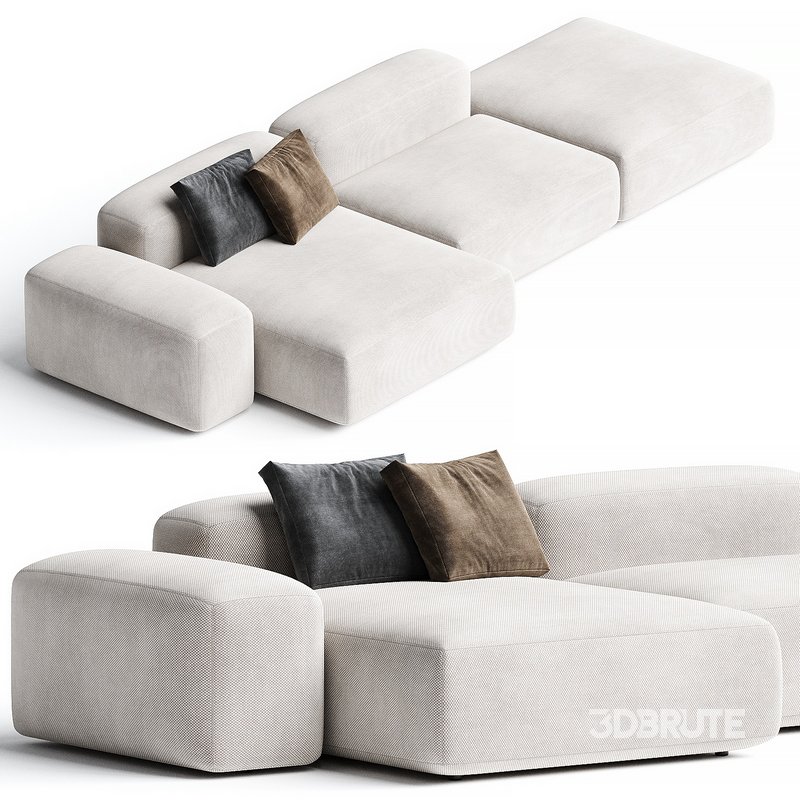 PLUS Outdoor island sofa Image 1