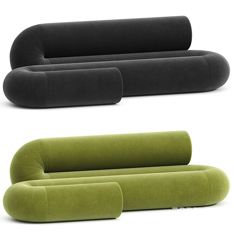 Serpentine Sofa by Dante Image 3