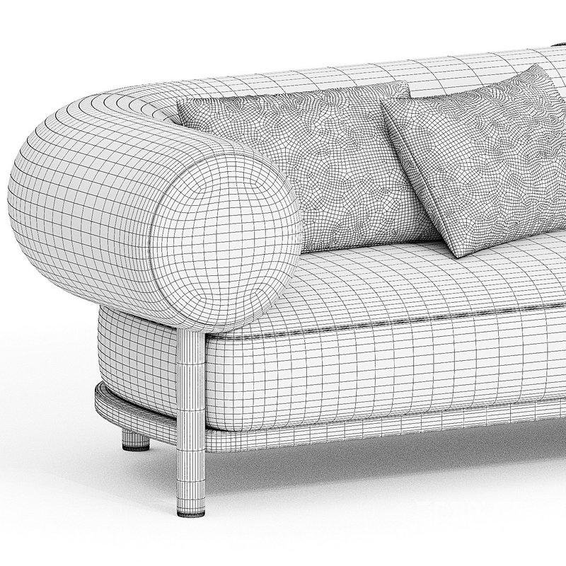 Lebom JUMBO Fabric sofa Image 3