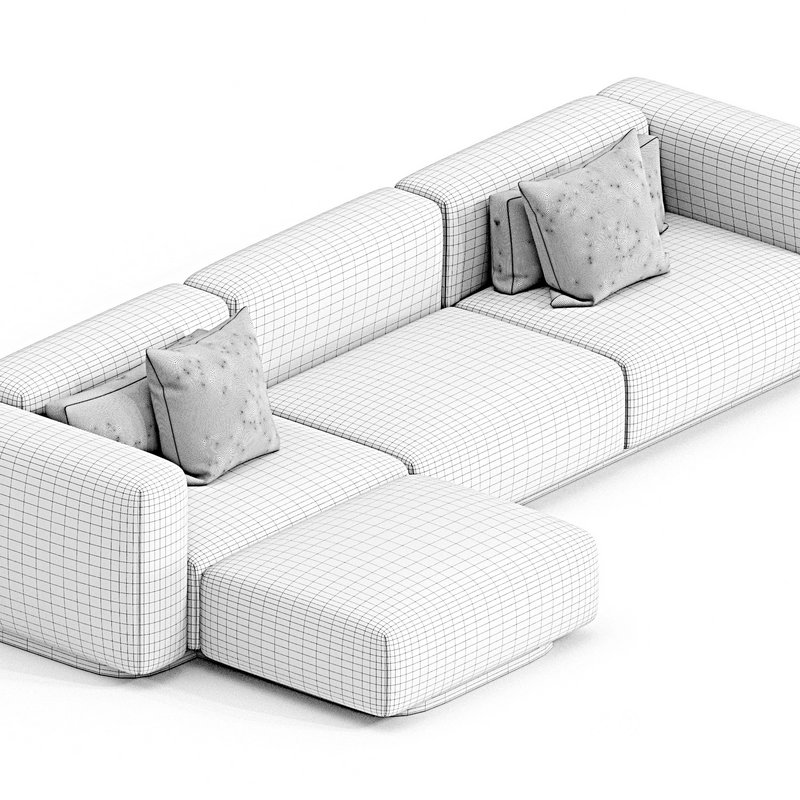 Sofa Vitra Soft Modular Image 3