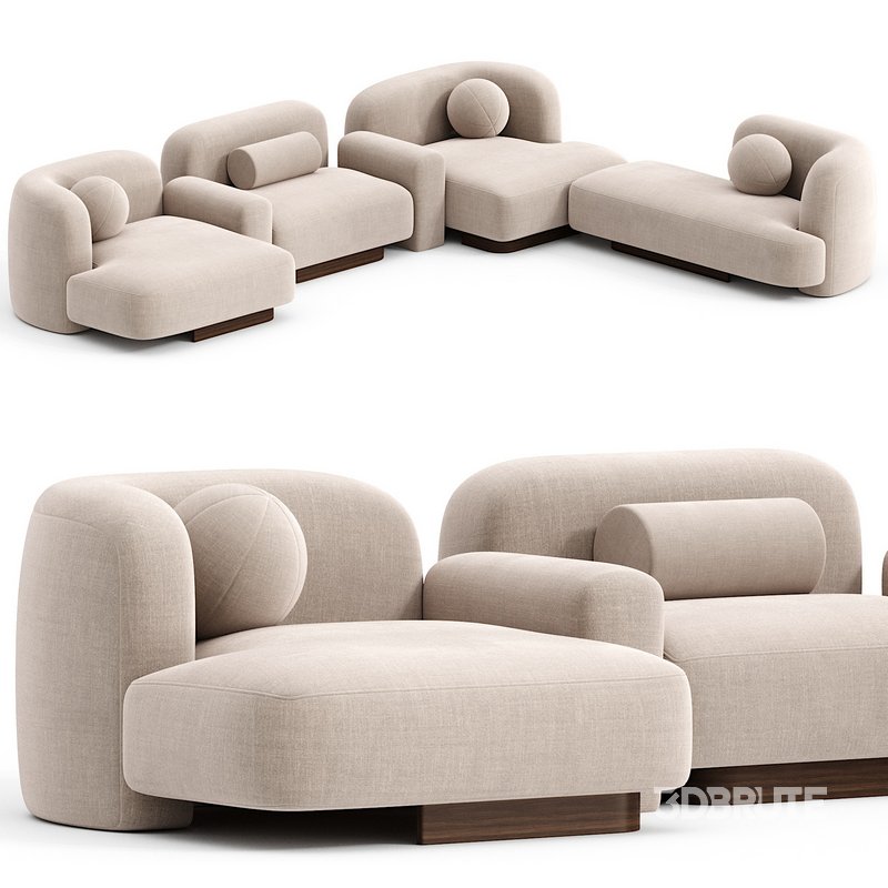 Sofa Kooku POP Delcourt Collection N3 Image 1