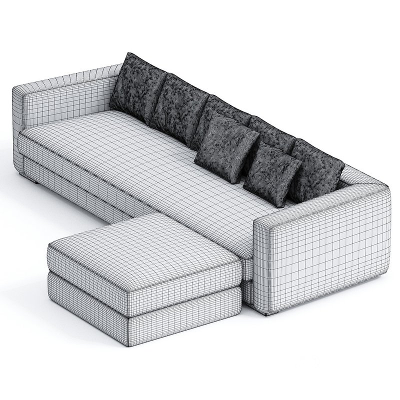 Sofa y Puf Praddy Perry Image 3