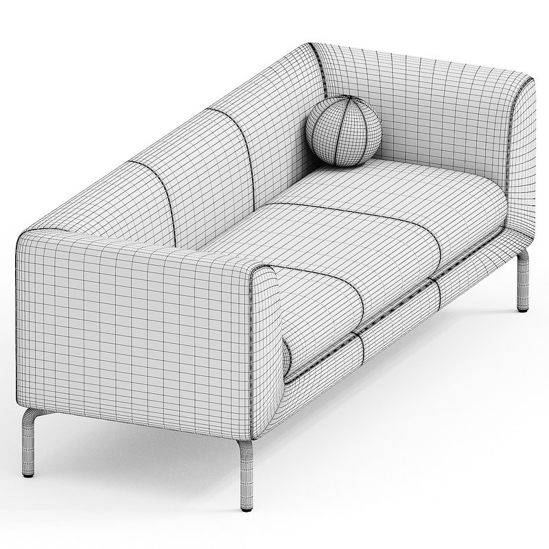 ALIAS AS 3 seater sofa By VAGHI Image 3
