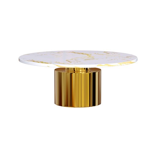 Gold modern table - Thumbnail 1